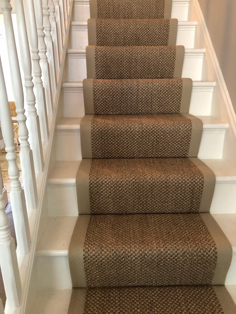 Penge Sisal Stair Installation - Image 1