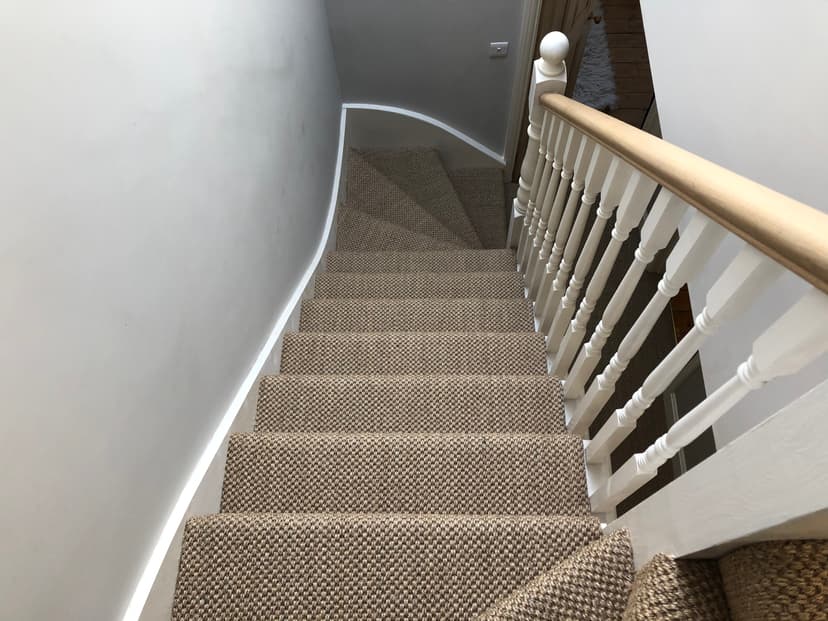 Penge Sisal Stair Installation - Image 8