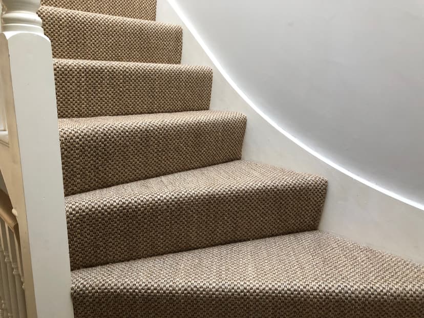 Penge Sisal Stair Installation - Image 7